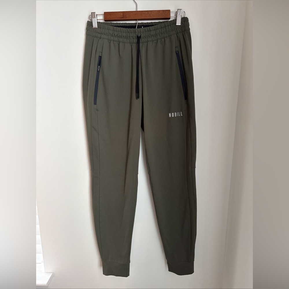 NOBULL Men's Dark Green Joggers